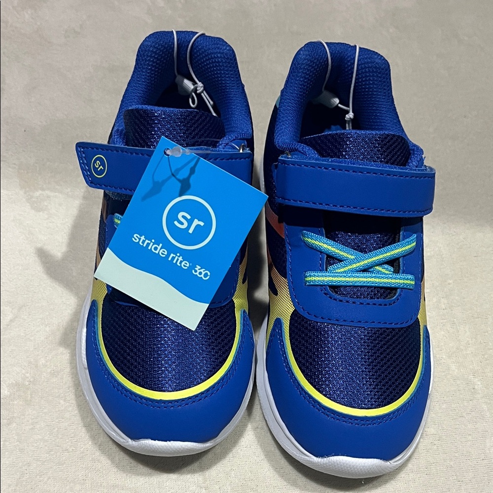 Stride Rite Ryne Sneaker - Big Kid Blue